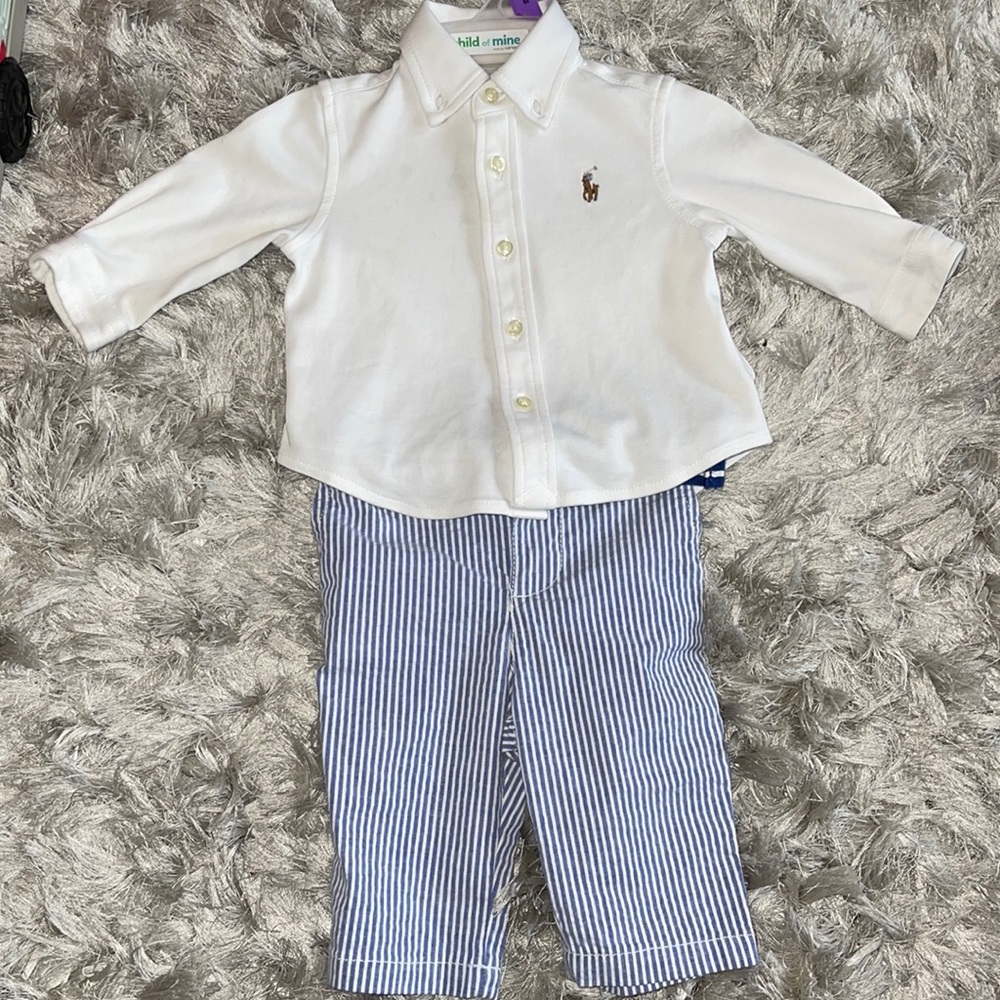 Infants Boys Ralph Lauren Set